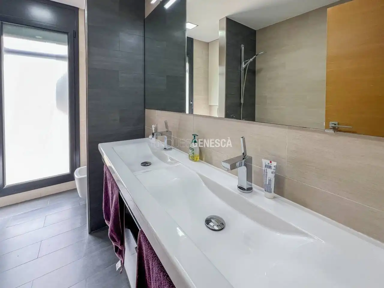 Baño de Casa o chalet en venta en Matadepera con Aire acondicionado, Calefacción y Jardín privado