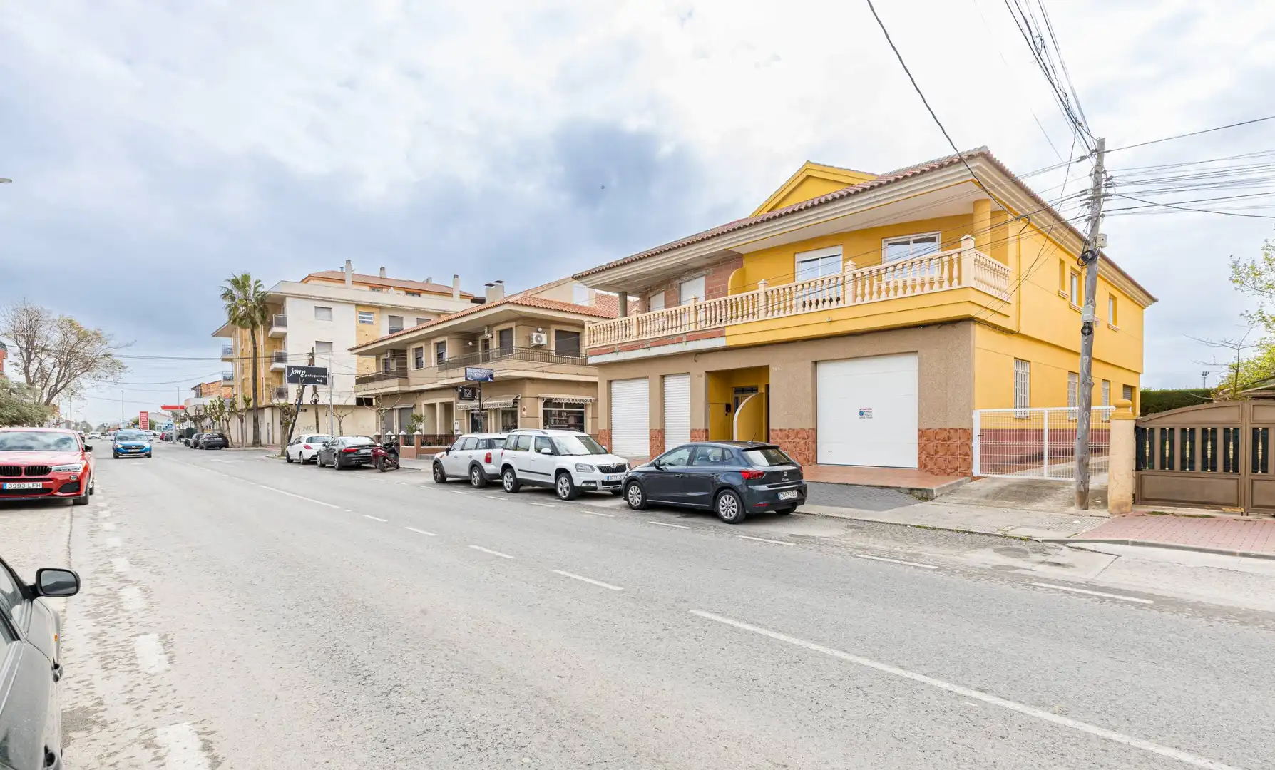 Vista exterior de Casa adosada en venta en Murcia con Aire acondicionado, Terraza y Trastero