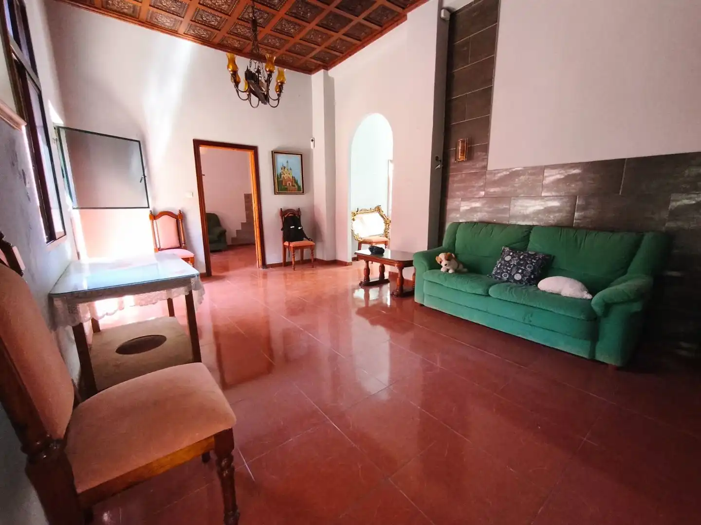 Sala d'estar de Casa o xalet en venda en Málaga