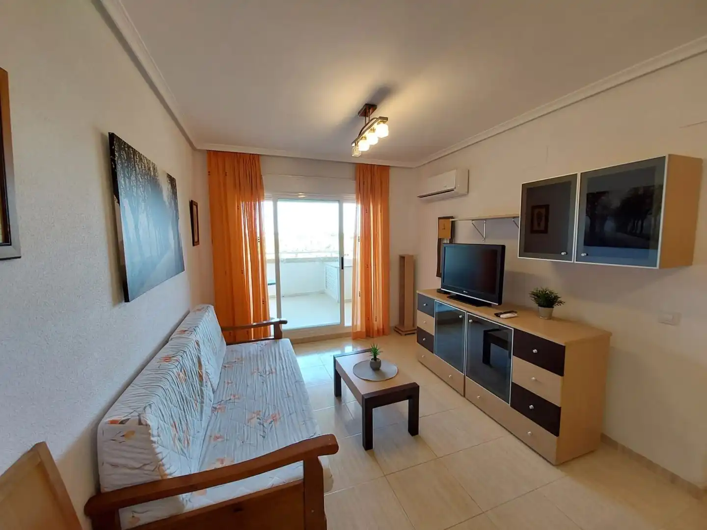 Sala d'estar de Apartament en venda en Oropesa del Mar / Orpesa amb Aire condicionat, Calefacció i Terrassa