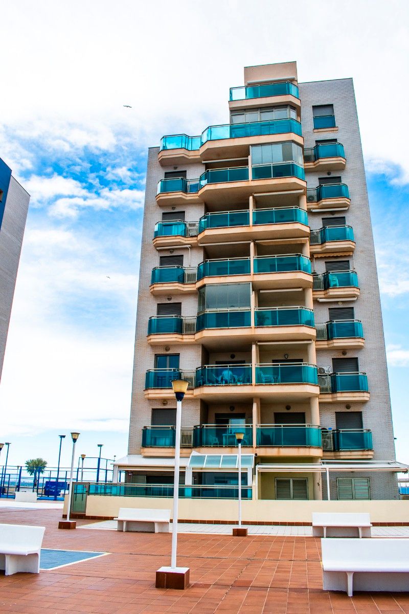 Exterior view of Flat for sale in La Manga del Mar Menor  with Air Conditioner, Heating and Swimming Pool