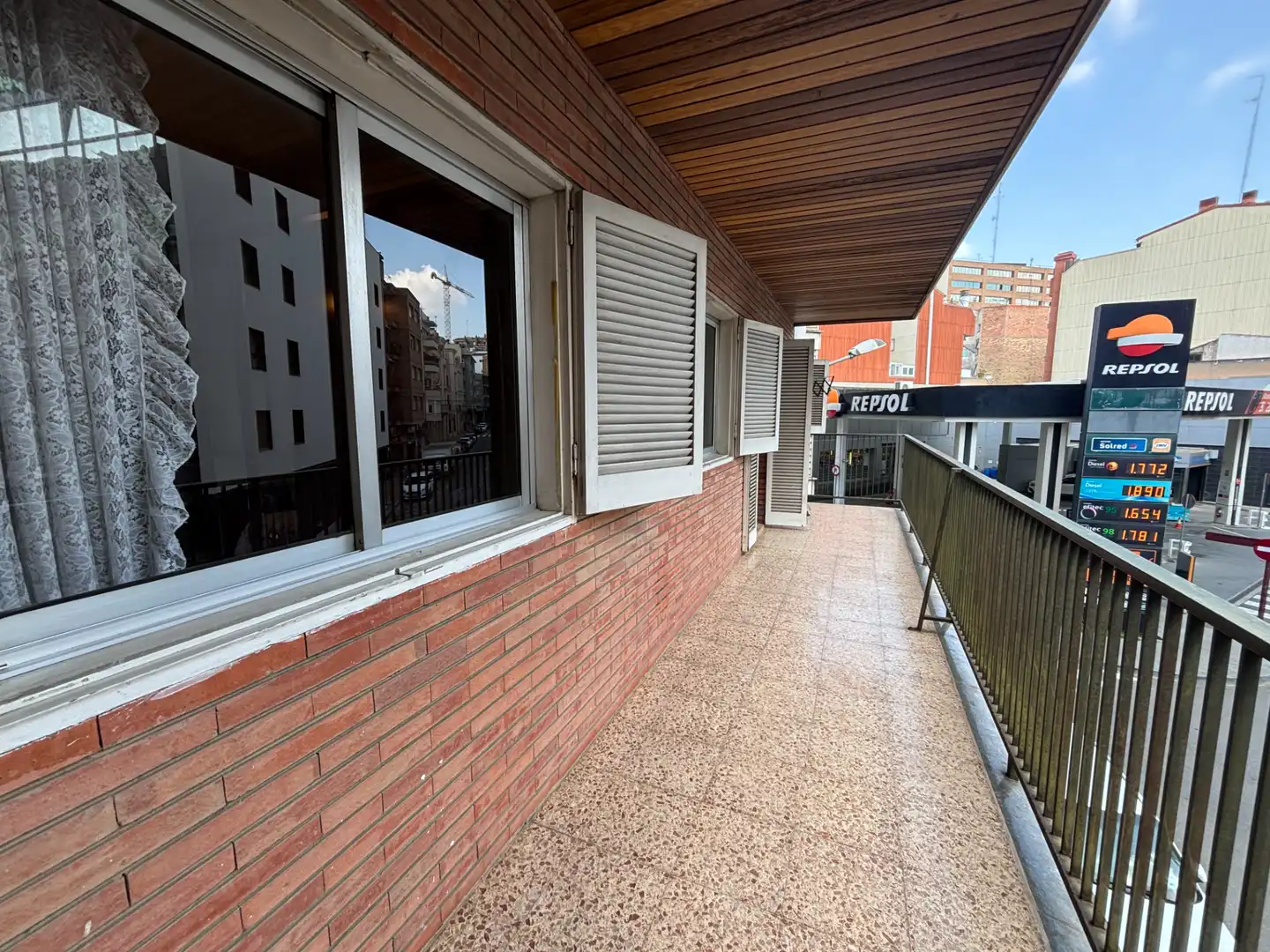 Vista exterior de Pis en venda en Lleida amb Calefacció i Balcó