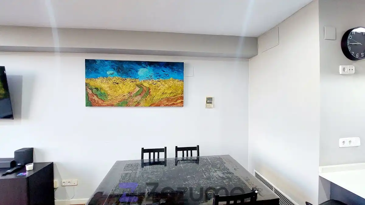 Dining room of Lofts for rent in San Sebastián de los Reyes  with Air Conditioner, Heating and Parquet flooring