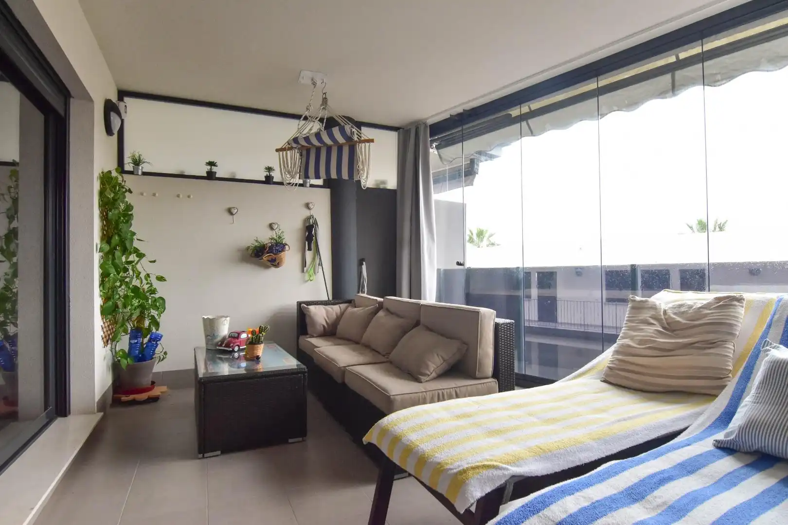 Balcony of Apartments for sale in La Llosa  with Air Conditioner, Heating and Private garden