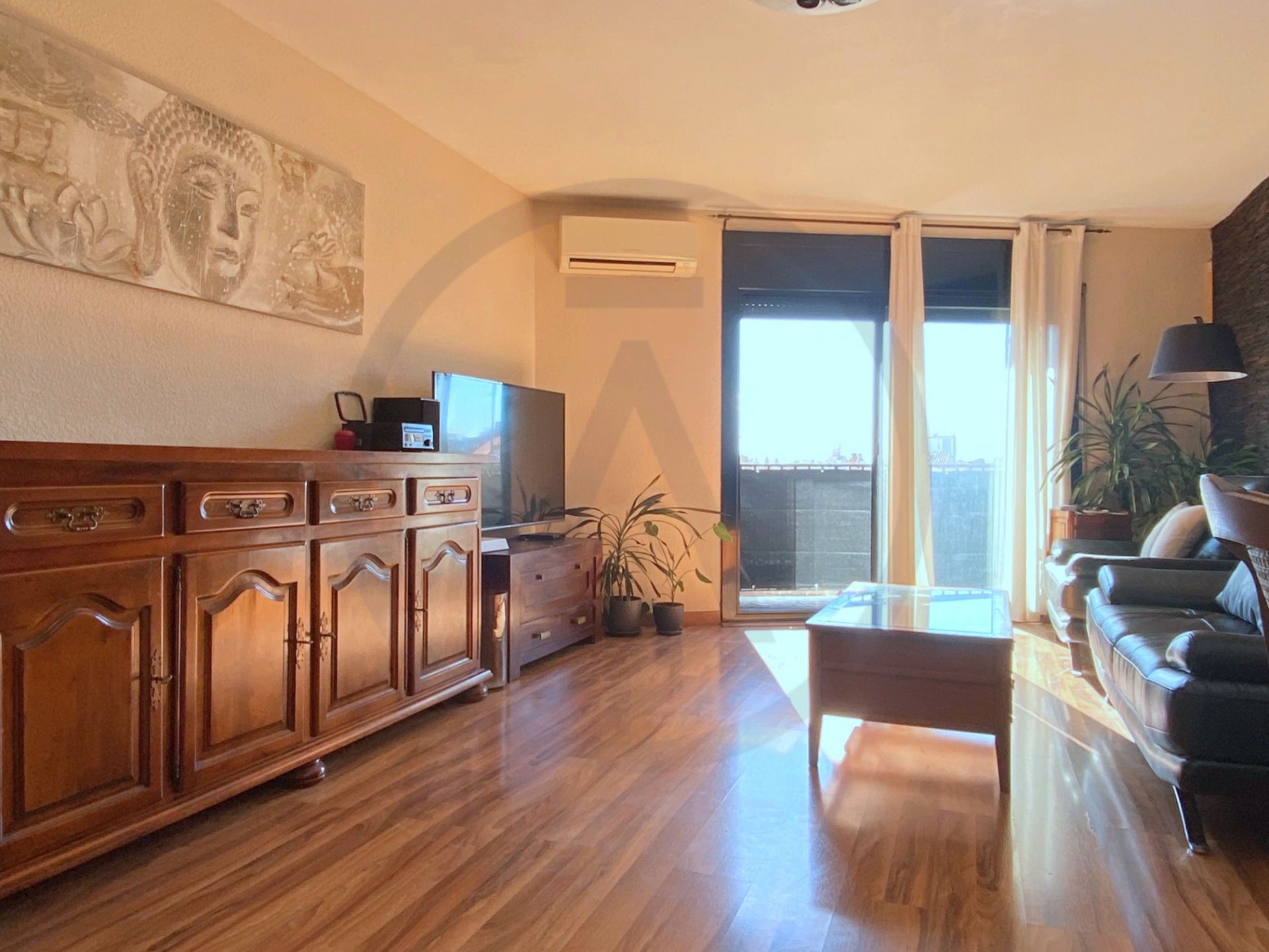 Sala d'estar de Pis en venda en Terrassa amb Aire condicionat, Calefacció i Parquet