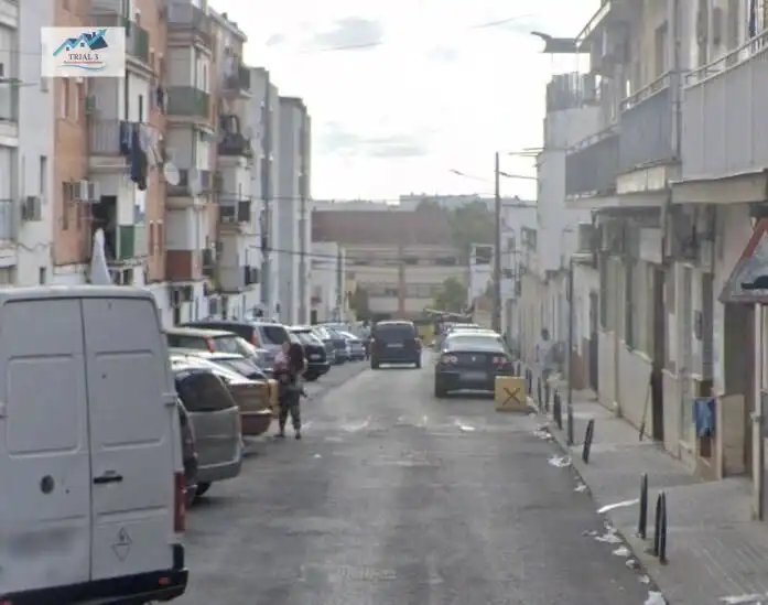 Vista exterior de Piso en venta en San Juan de Aznalfarache