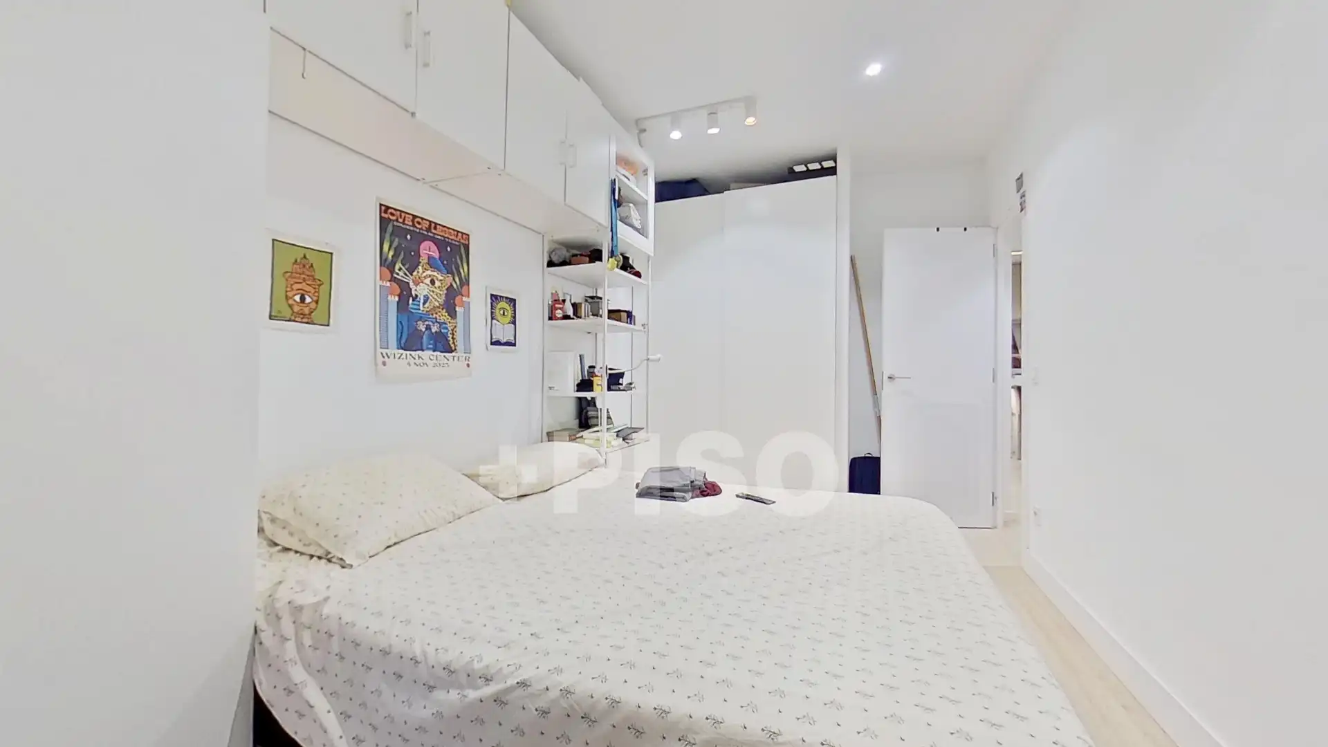 Schlafzimmer von Wohnung zum Verkauf in Madrid mit Klimaanlage, Heizung und Parkett