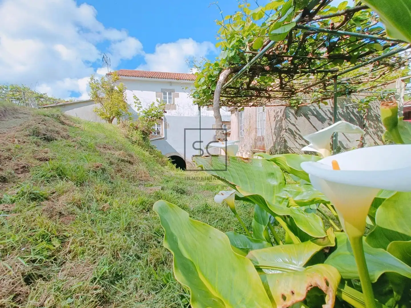 Exterior view of Houses for sale in Narón  with Private garden