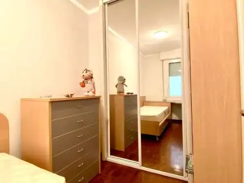 Schlafzimmer von Wohnung zum Verkauf in Barcelona mit Klimaanlage, Heizung und Parkett