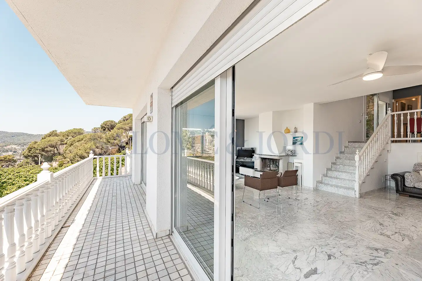 Terraza de Casa o chalet en venta en Cabrils con Aire acondicionado, Calefacción y Jardín privado