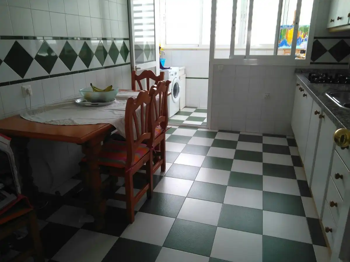 Kitchen of Flat for sale in Málaga  with Balcony