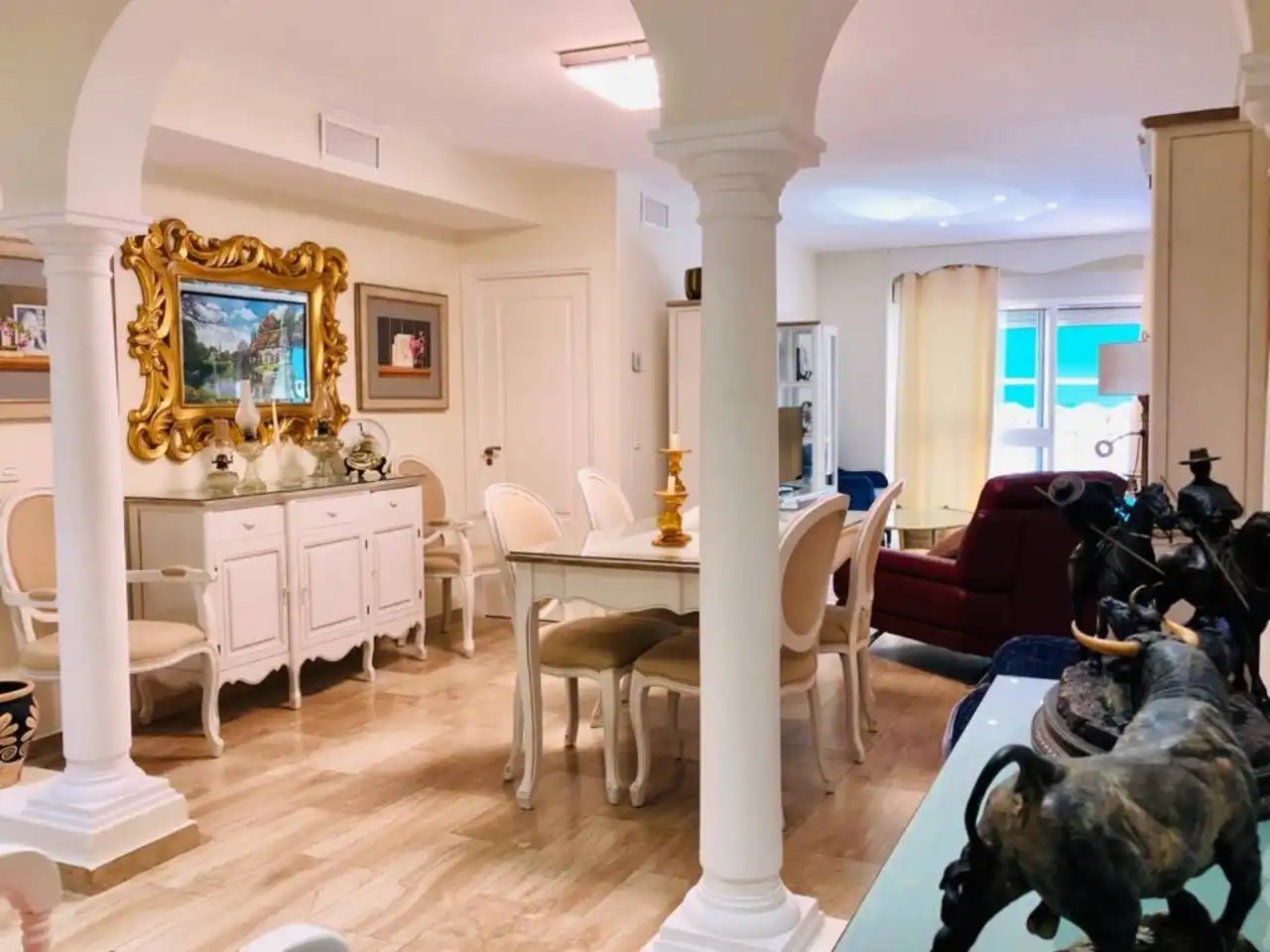 Comedor de Piso de alquiler en Cádiz con Aire acondicionado y Amueblado