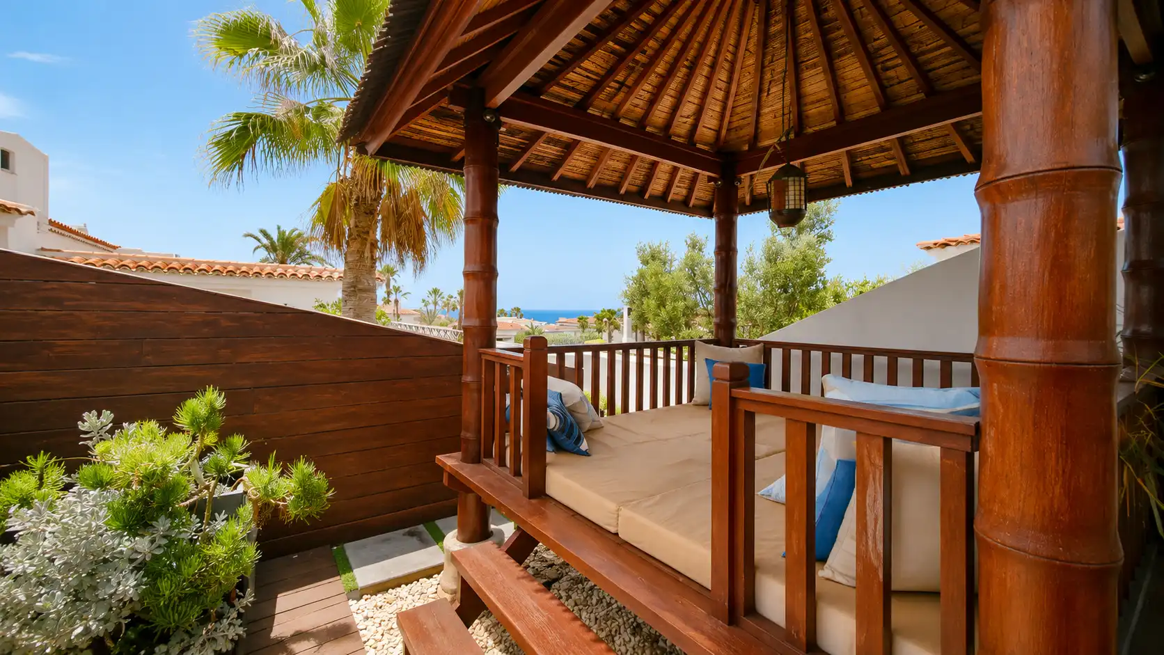 Terraza de Casa o chalet en venta en Arona con Jardín privado, Terraza y Amueblado