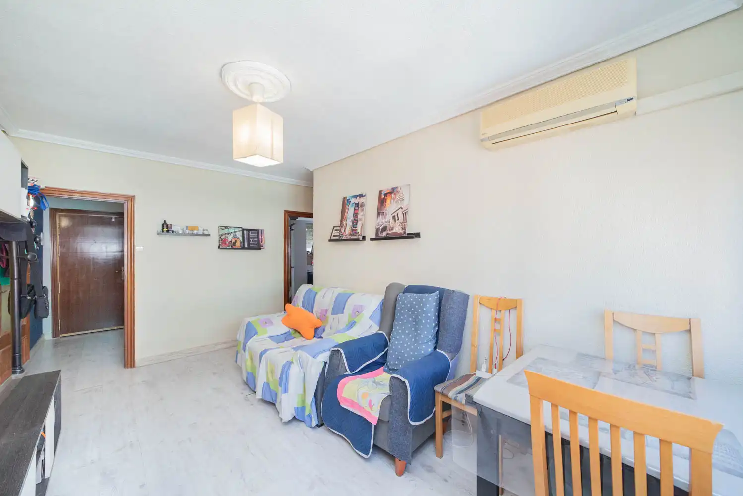 Living room of Flat for sale in Móstoles  with Furnished