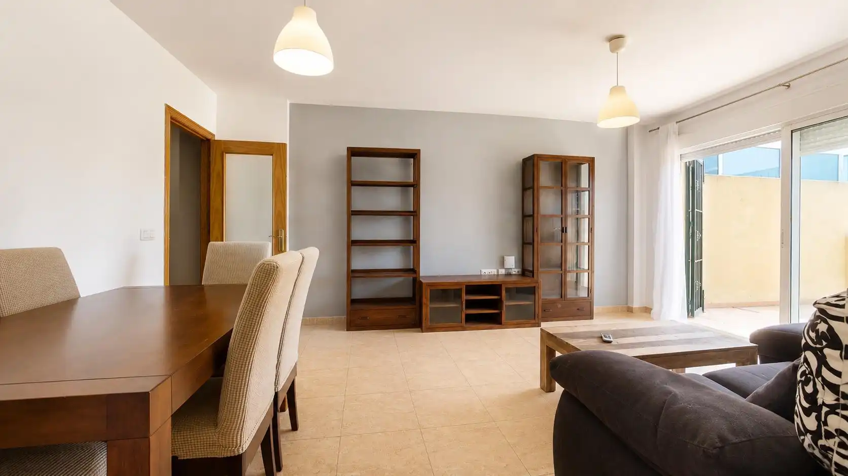 Sala de estar de Piso en venta en Vícar con Aire acondicionado, Calefacción y Trastero