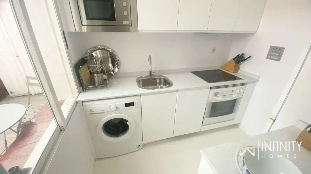Cocina de Piso de alquiler en Bilbao  con Calefacción y Terraza