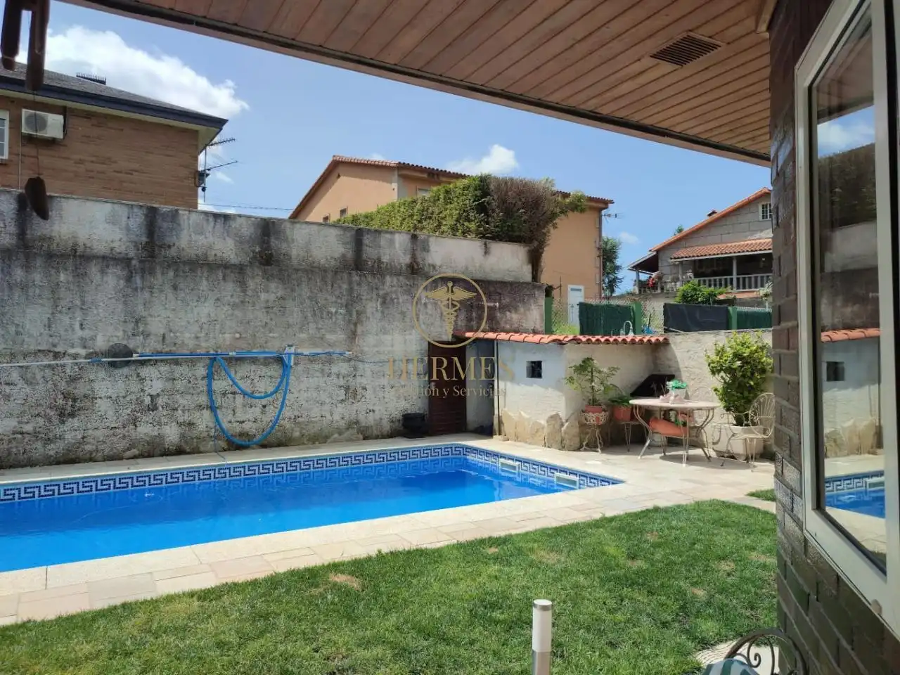 Piscina de Casa o chalet en venta en Mos con Calefacción, Jardín privado y Terraza