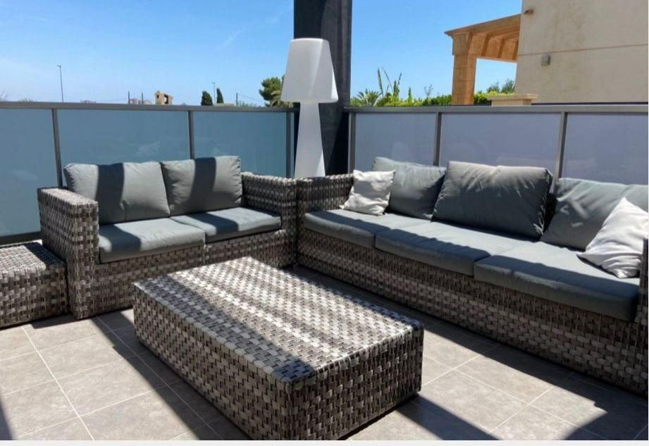 Terrace of House or chalet to rent in Sant Joan d'Alacant  with Air Conditioner, Heating and Private garden