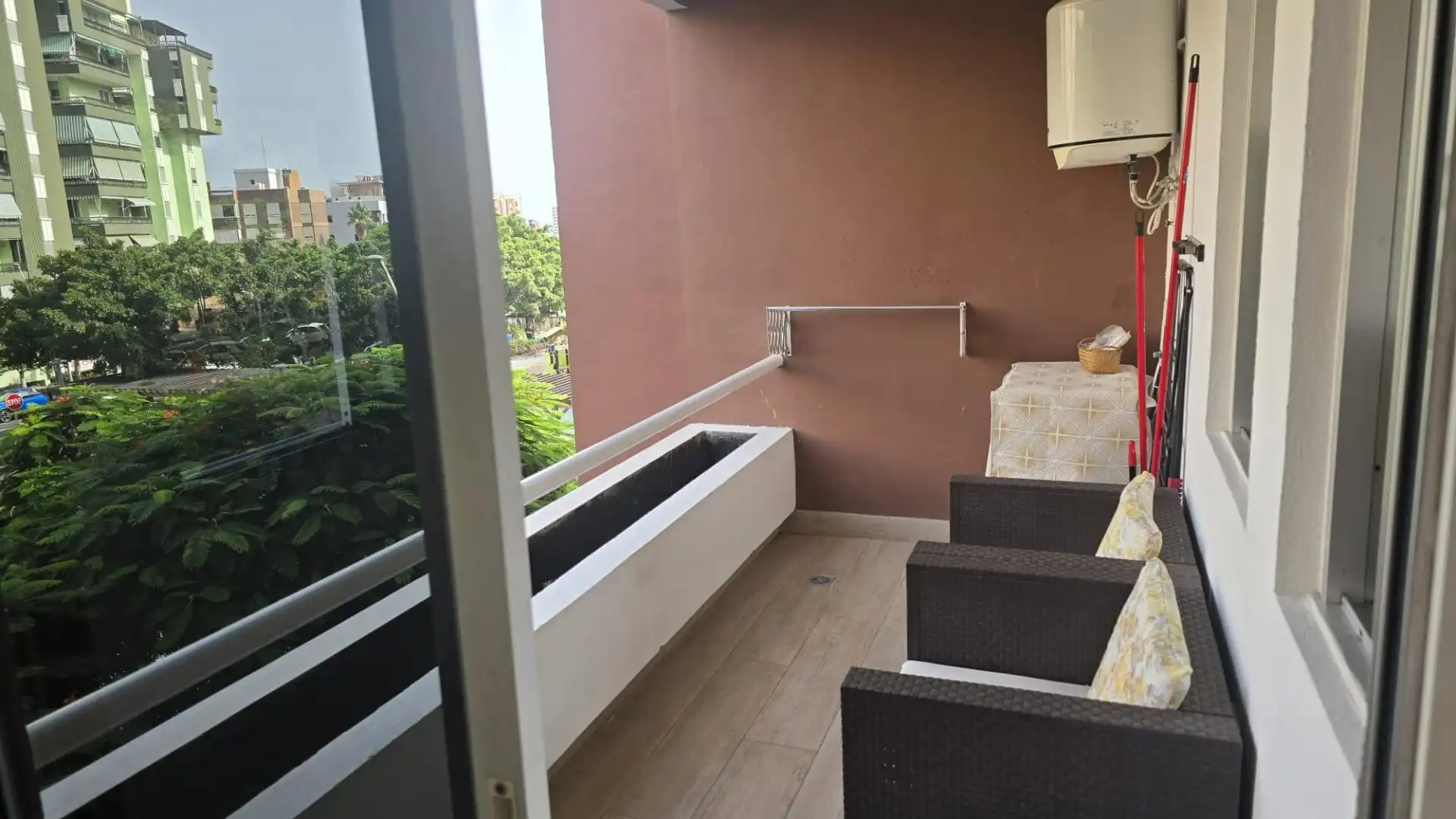 Balcony of Flat for rent in Santa Cruz de Tenerife  with Terrace, Furnished and Community pool