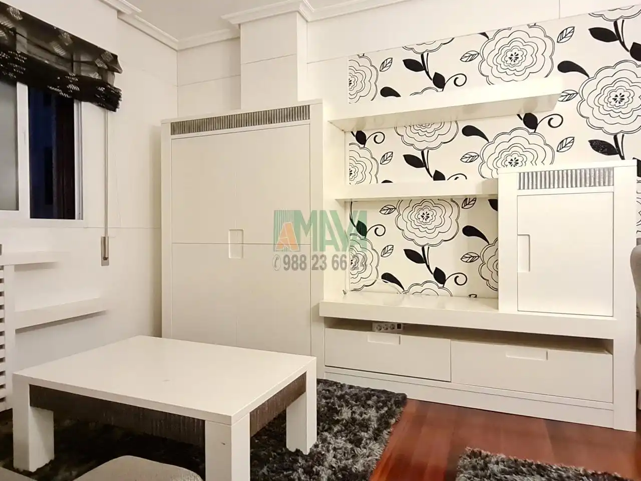 Sala de estar de Apartamento de alquiler en Ourense Capital  con Calefacción y Amueblado