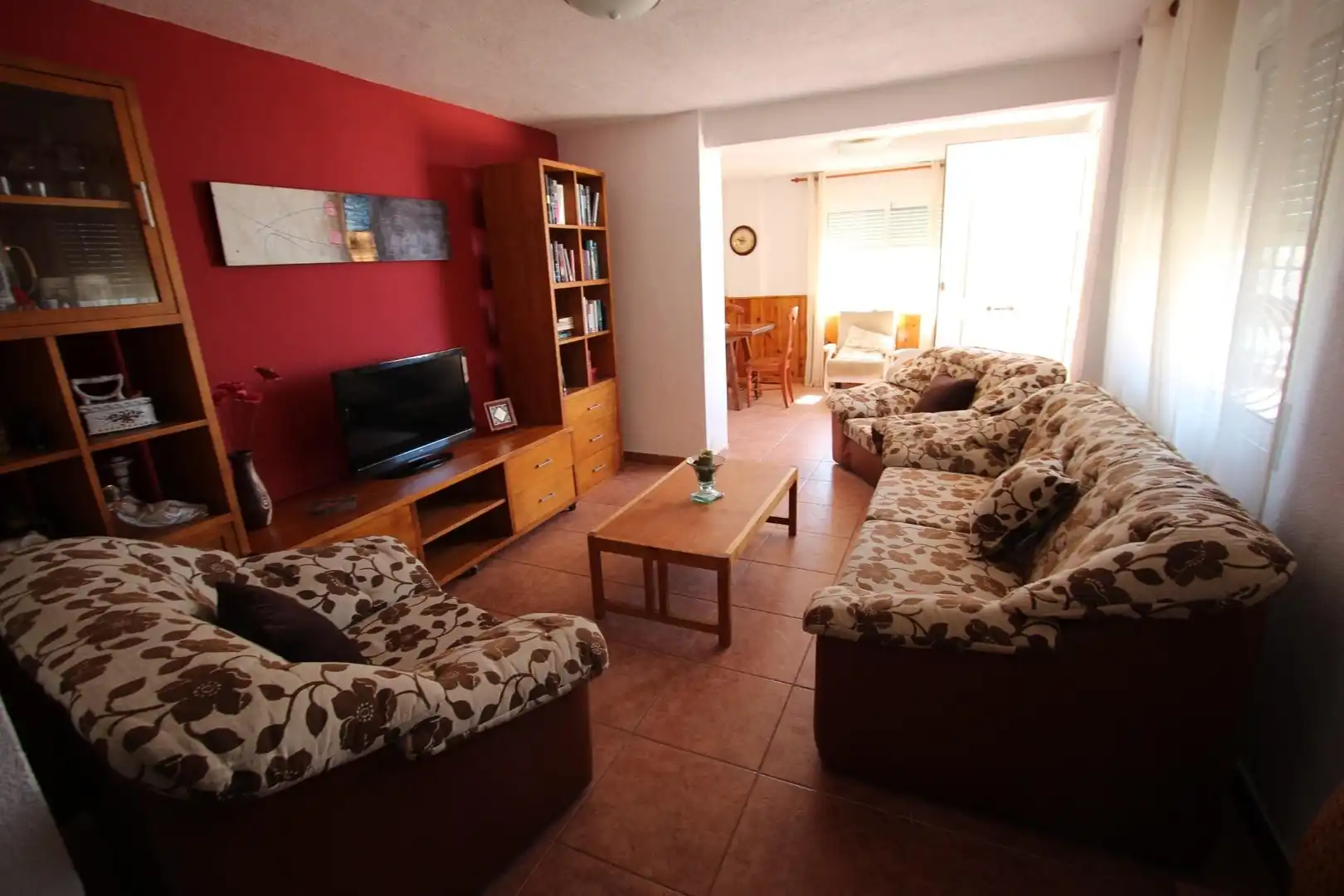 Sala de estar de Casa o chalet en venta en Guardamar del Segura con Jardín privado, Terraza y Piscina