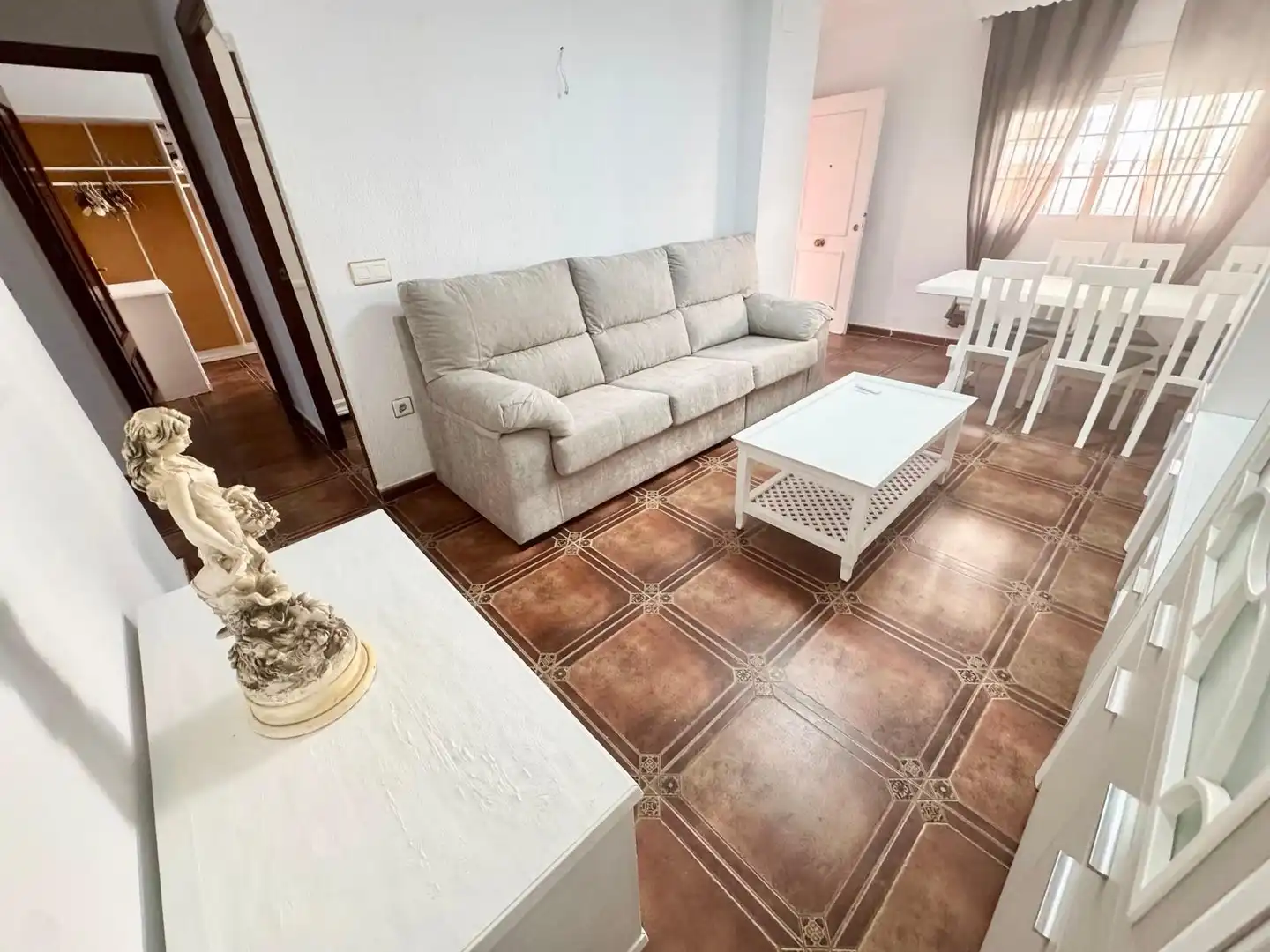 Living room of Houses for sale in Punta Umbría  with Furnished