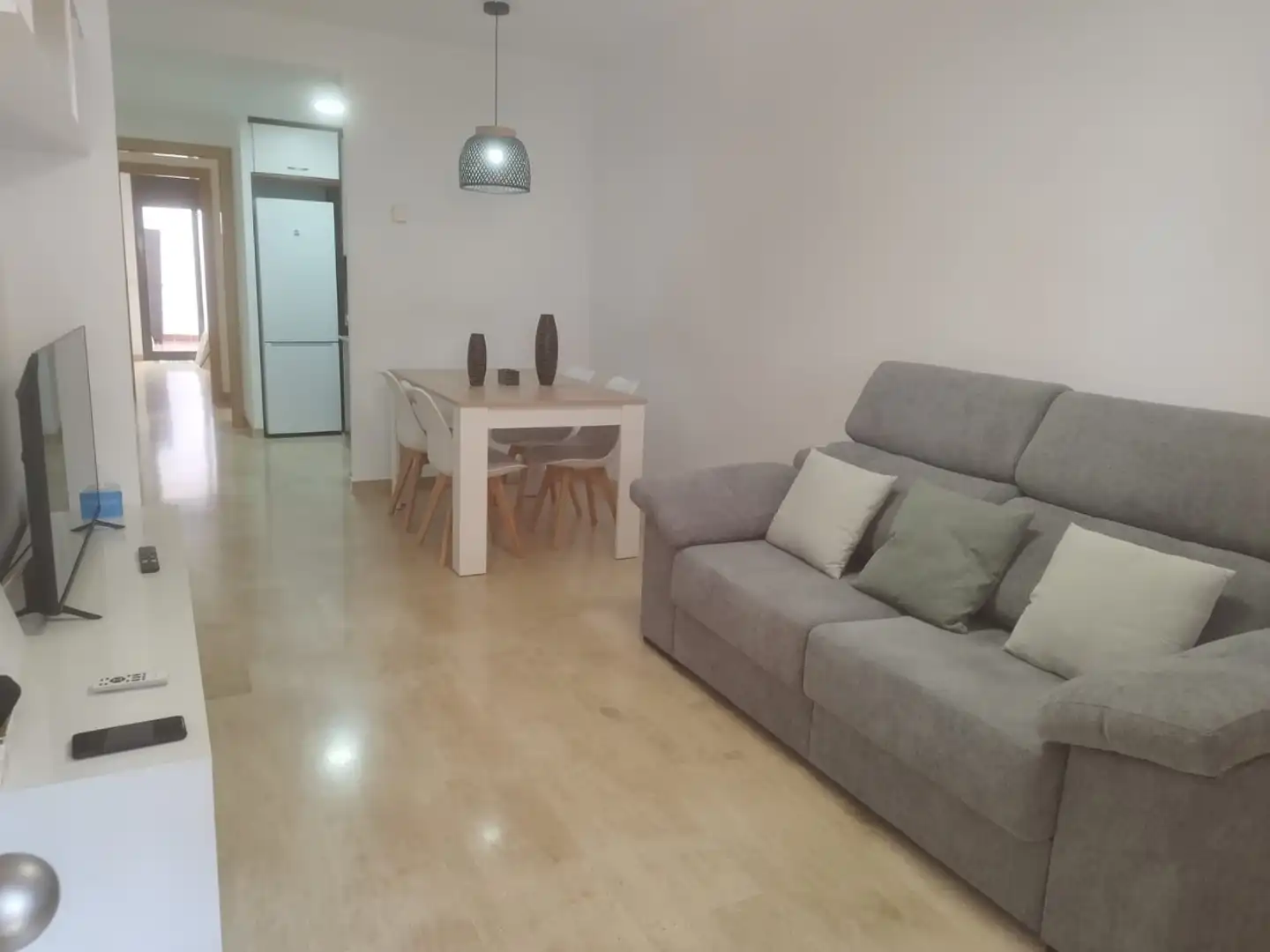Sala de estar de Piso en venta en Rubí con Calefacción, Terraza y Horno