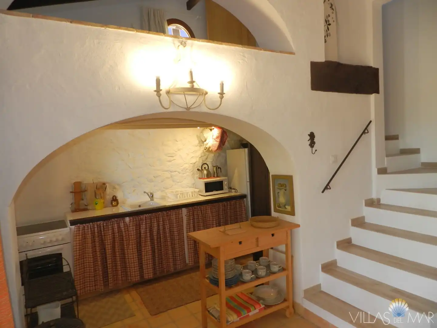 Cocina de Finca rústica en venta en Teulada con Jardín privado, Terraza y Trastero