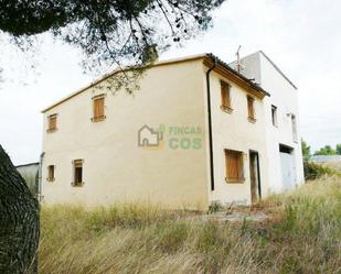Exterior view of House or chalet for sale in La Pobla de Cérvoles  with Private garden, Terrace and Storage room