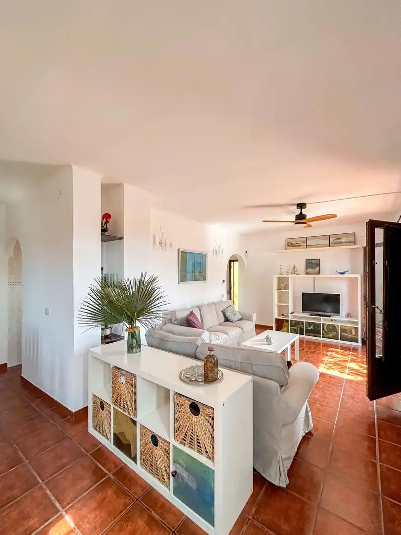Living room of Houses for rent in Peñíscola / Peníscola  with Private garden, Terrace and Furnished
