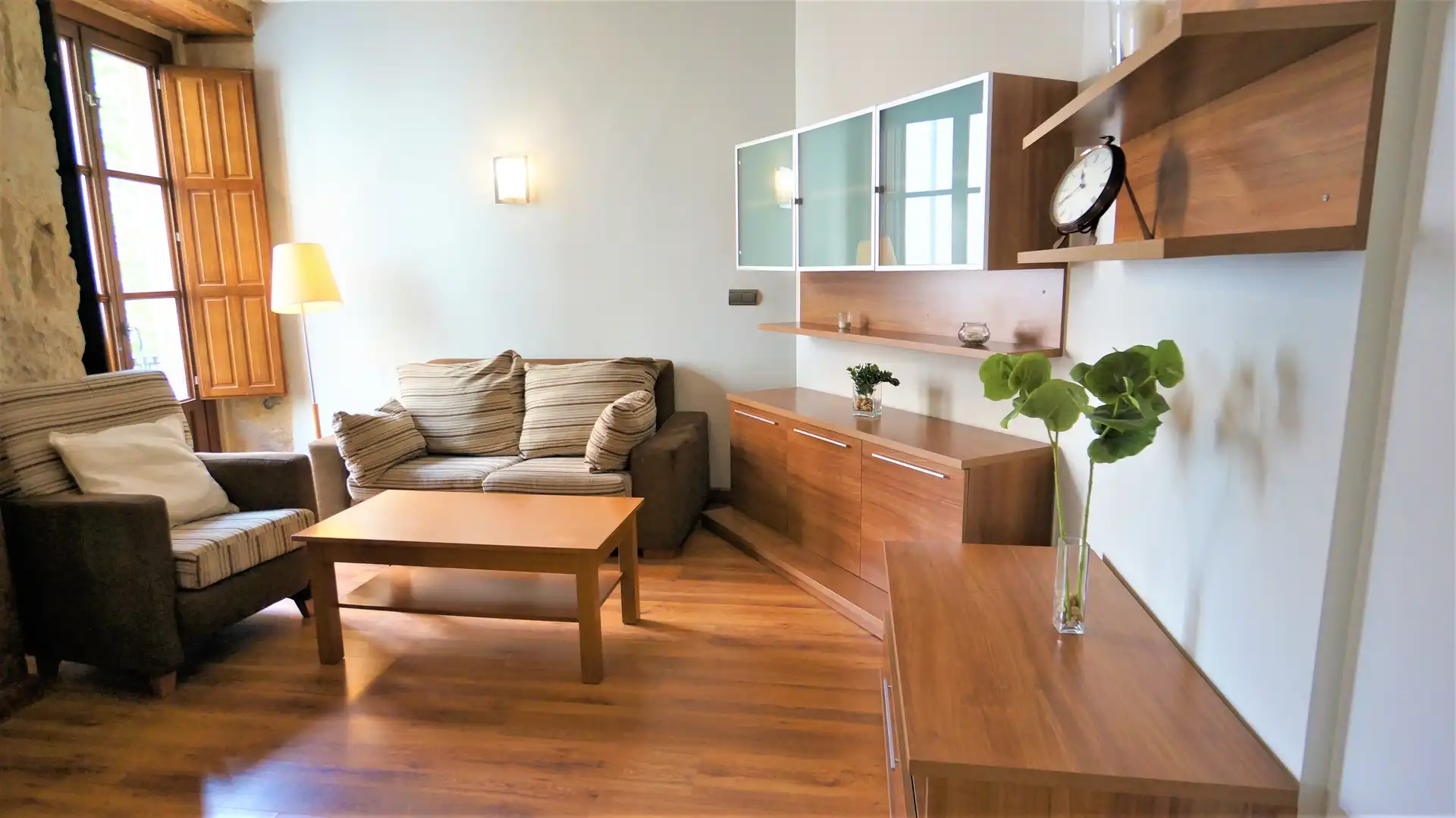Sala de estar de Apartamento de alquiler en Salamanca con Aire acondicionado, Calefacción y Parquet