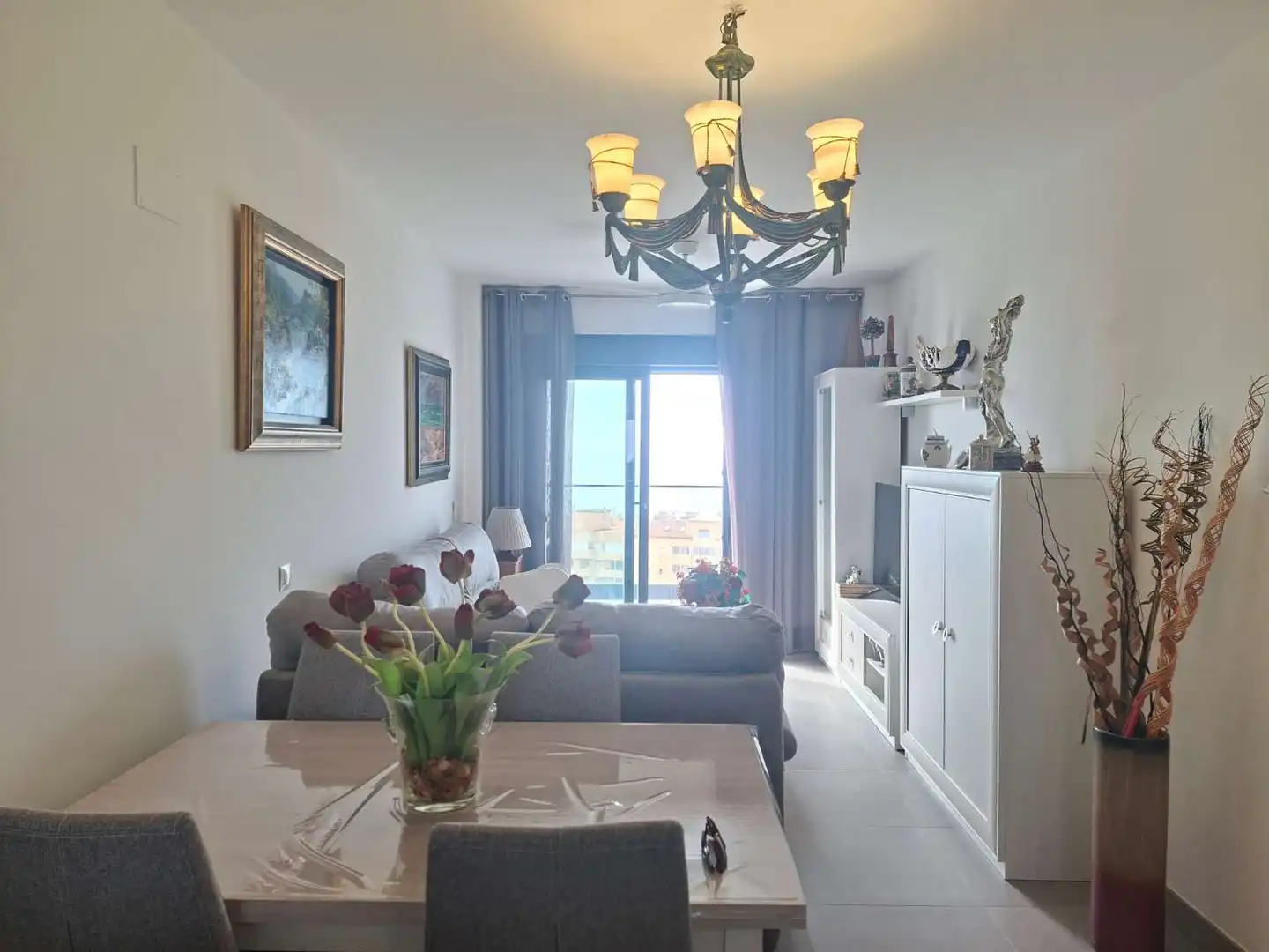 Living room of Flat for rent in Algarrobo Costa