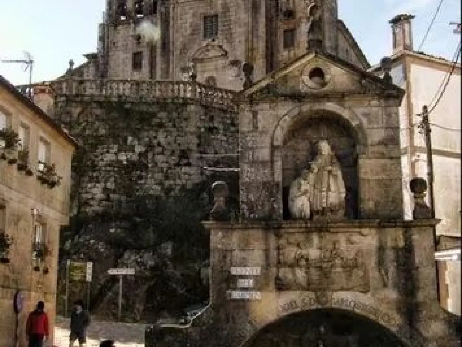 Vista exterior de Casa o chalet en venta en Padrón con Jardín privado