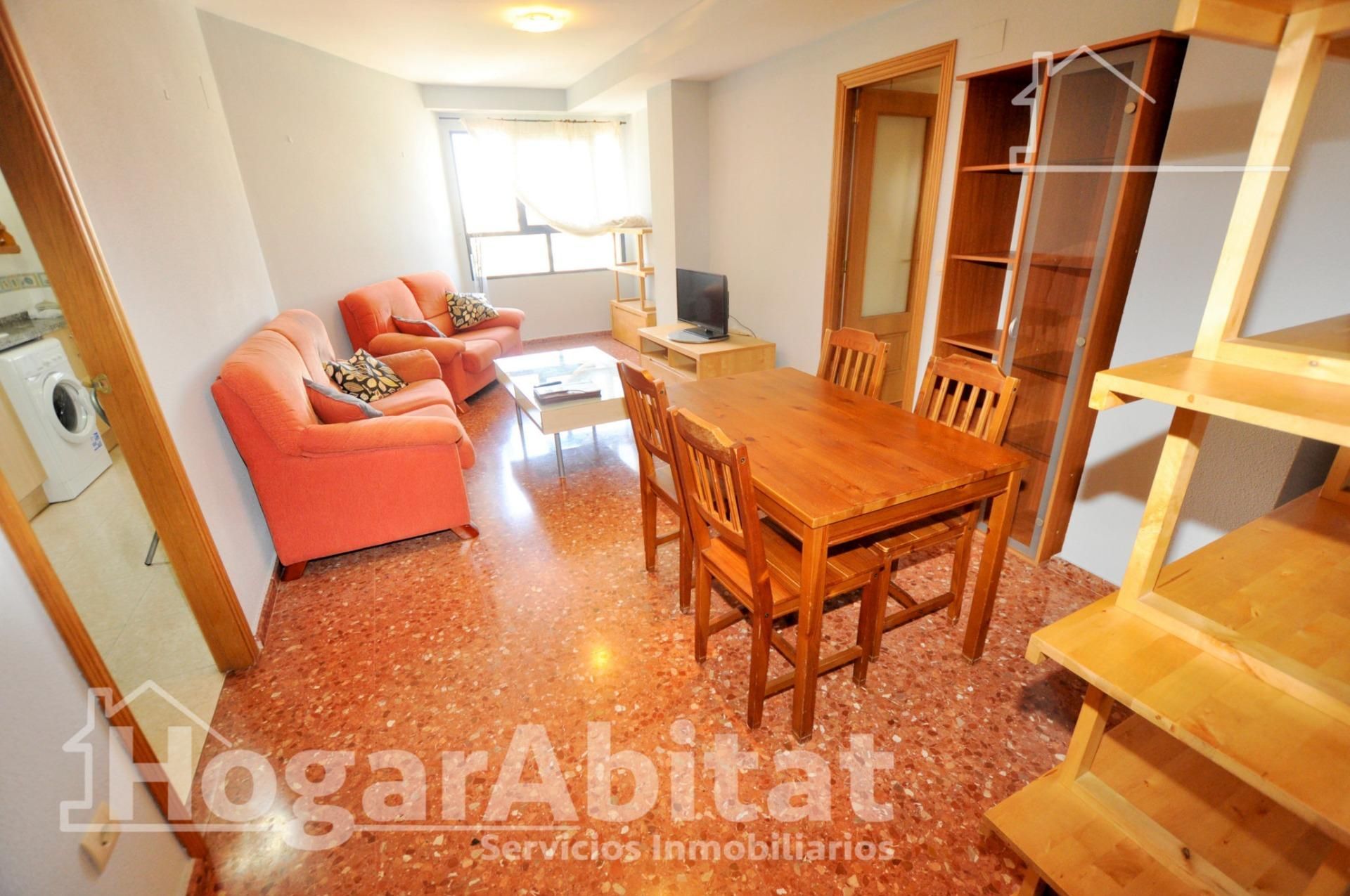 Living room of Flat for sale in  Valencia Capital  with Community pool