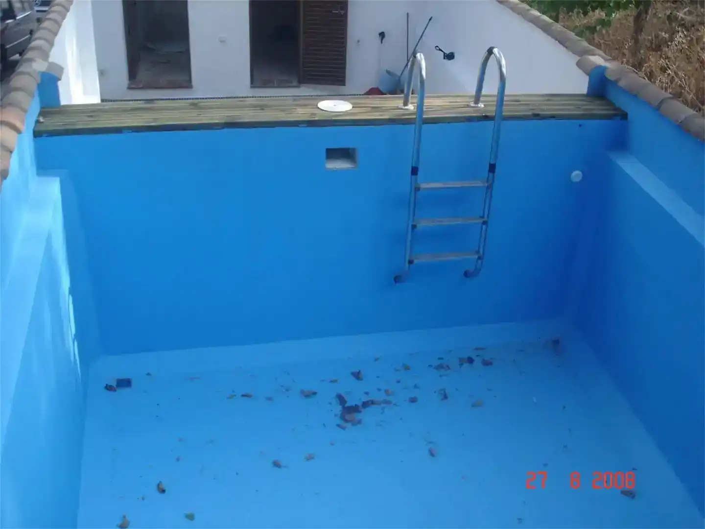Piscina de Casa o xalet en venda en Almonaster la Real amb Aire condicionat, Piscina i Balcó