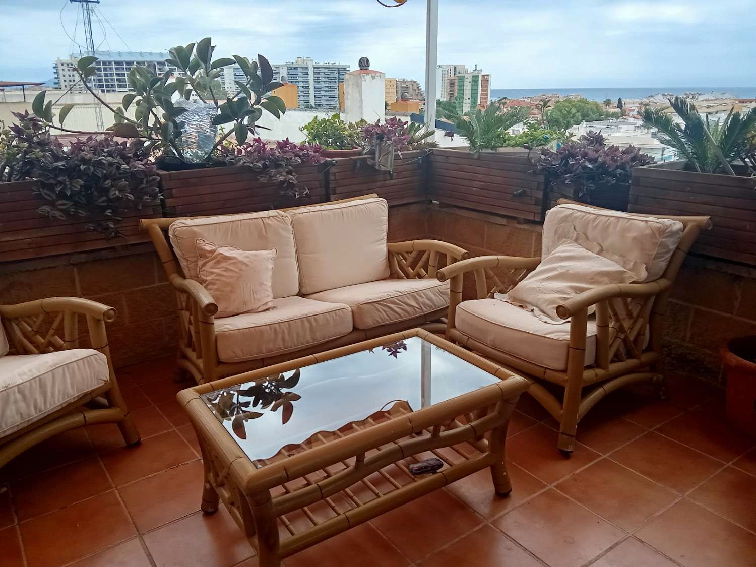 Terrassa de Dúplex en venda en Oropesa del Mar / Orpesa amb Aire condicionat, Piscina i Moblat
