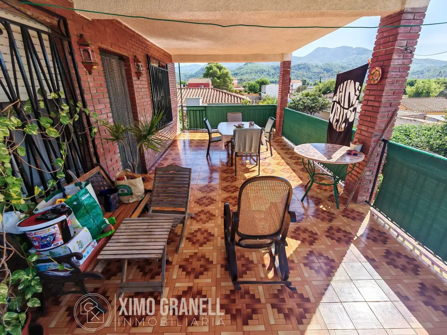 Terraza de Finca rústica en venta en Borriol con Terraza, Trastero y Piscina