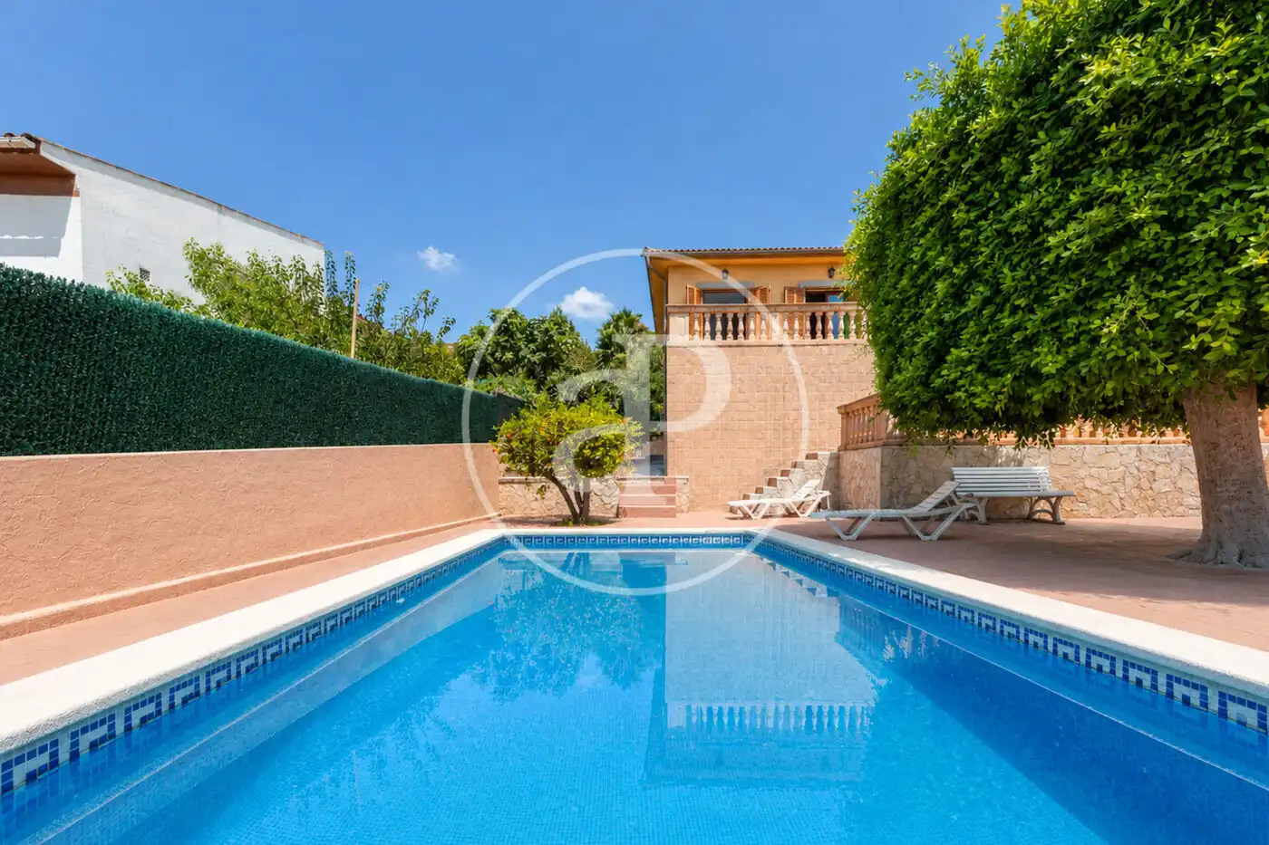 Piscina de Casa o xalet en venda en Calvià amb Aire condicionat, Calefacció i Jardí privat