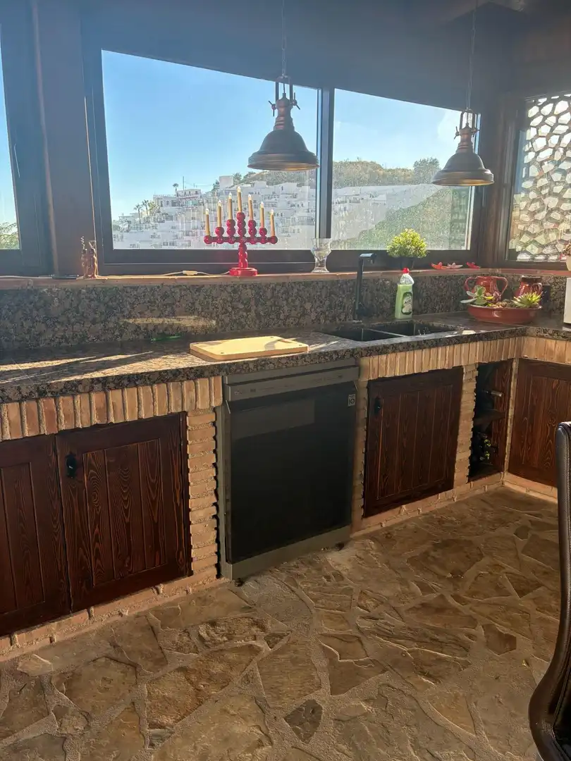 Kitchen of Houses for sale in Almuñécar  with Air Conditioner, Heating and Private garden