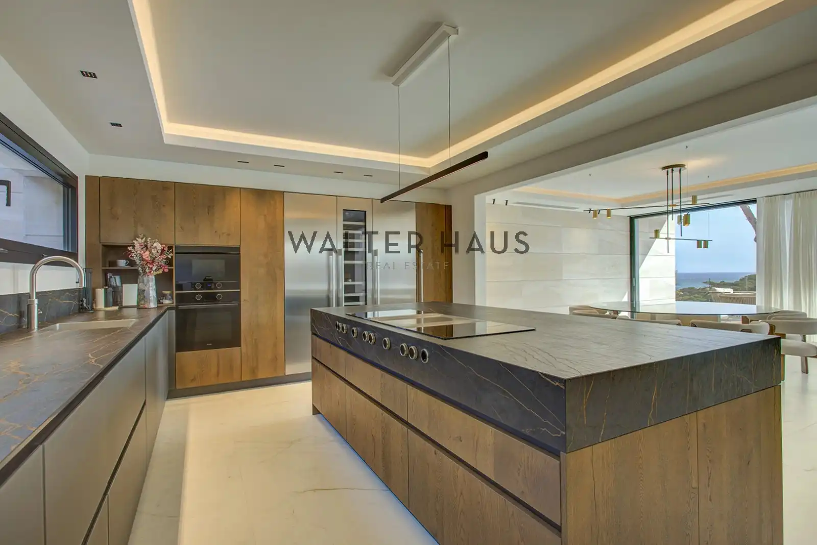 Cocina de Casa o chalet en venta en Sant Feliu de Guíxols con Aire acondicionado, Jardín privado y Terraza