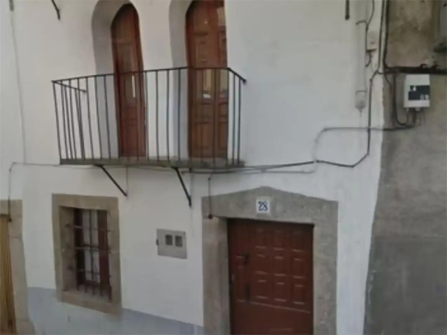Vista exterior de Pis en venda en Pedro Bernardo amb Traster i Balcó