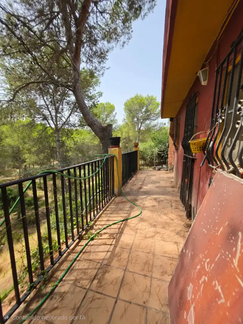 Jardín de Casa o chalet en venta en Sagunto / Sagunt con Jardín privado y Piscina