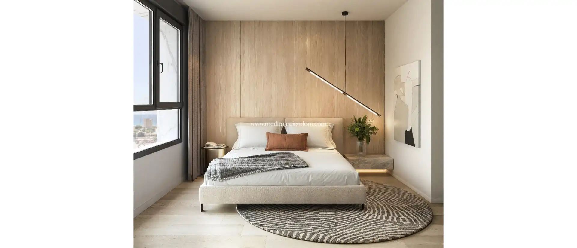 Schlafzimmer von Wohnung zum Verkauf in Calpe / Calp mit Terrasse