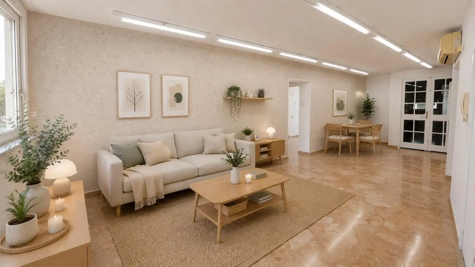 Sala de estar de Piso en venta en Jerez de la Frontera