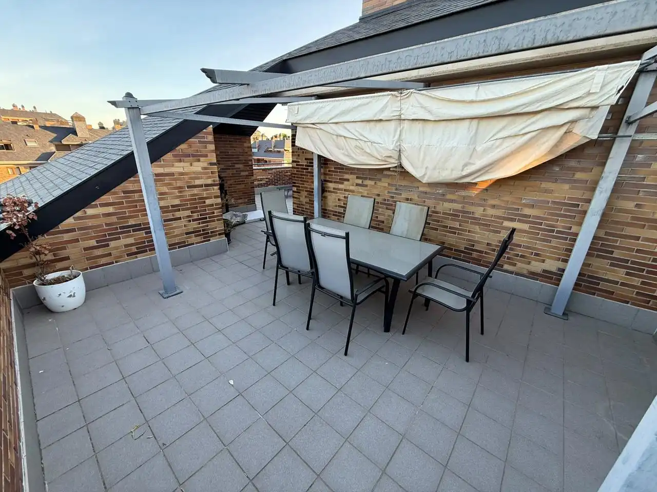 Terrasse von Wohnung zur Miete in Majadahonda mit Klimaanlage, Heizung und Terrasse
