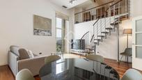 Living room of Flat for sale in  Barcelona Capital  with Air Conditioner, Heating and Parquet flooring