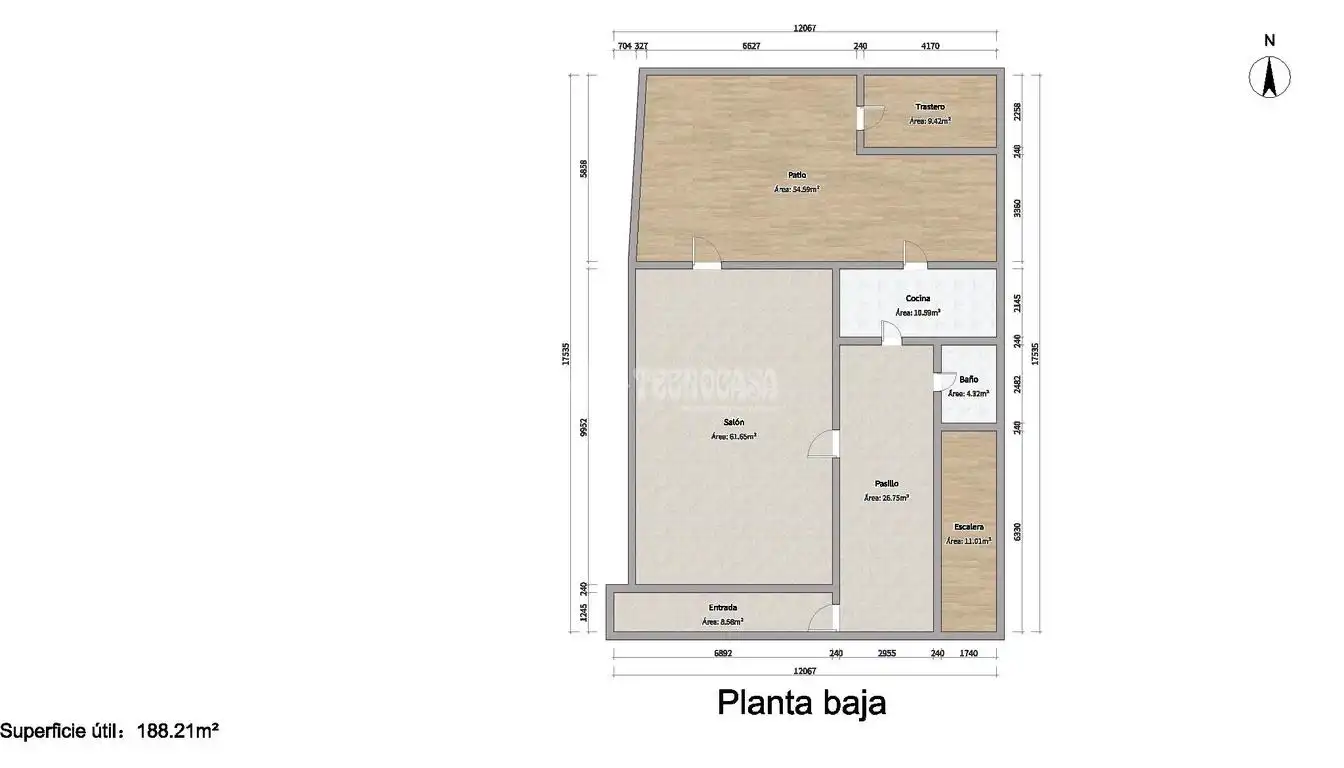 Casa adosada en venta en Lucena con Amueblado