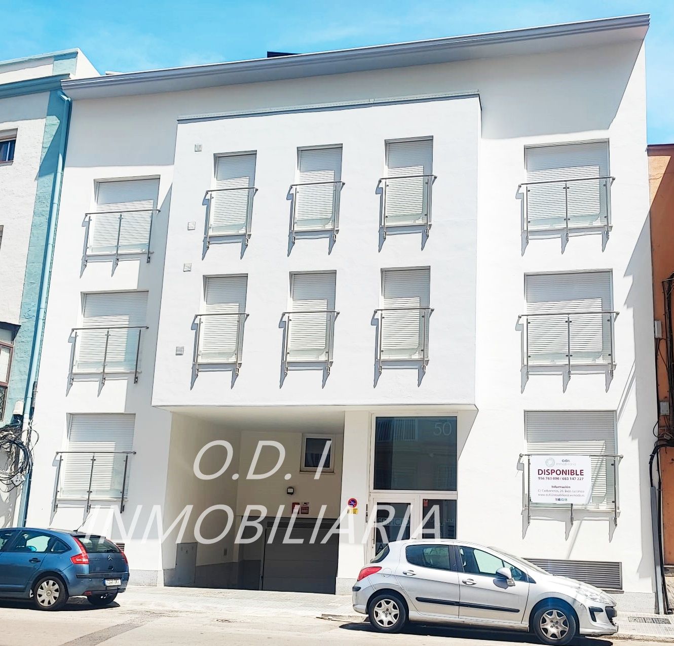 Exterior view of Flat to rent in La Línea de la Concepción  with Terrace, Storage room and Furnished