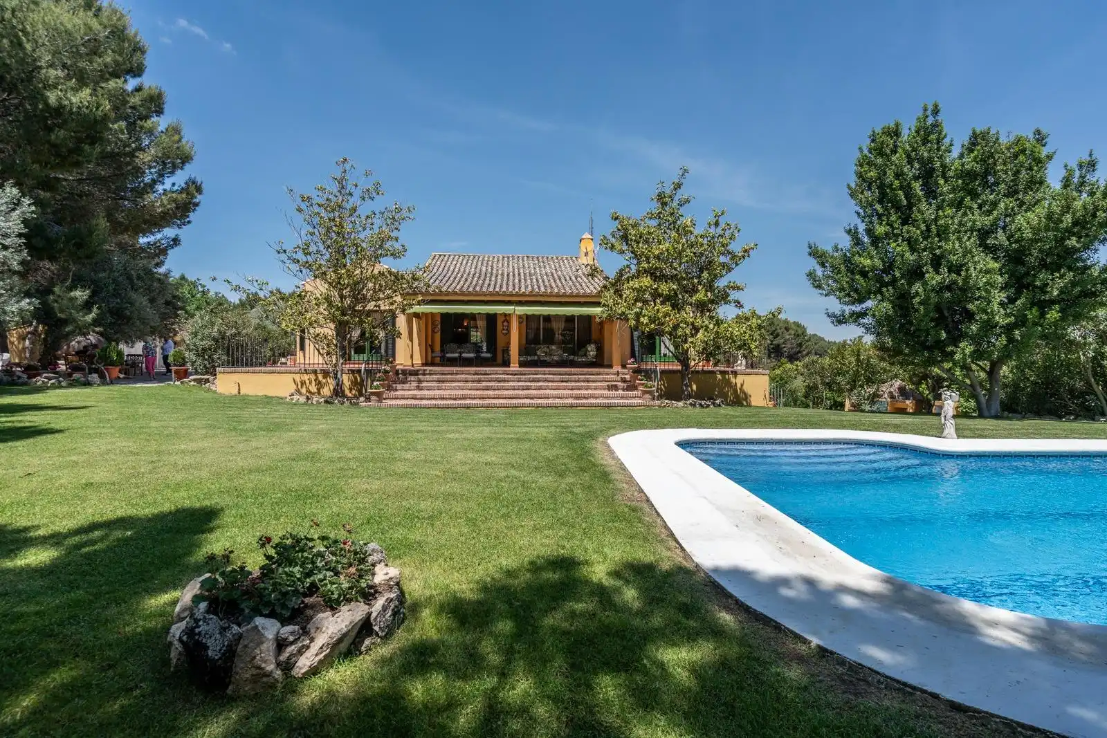 Jardín de Finca rústica en venta en Chinchón con Aire acondicionado, Calefacción y Jardín privado