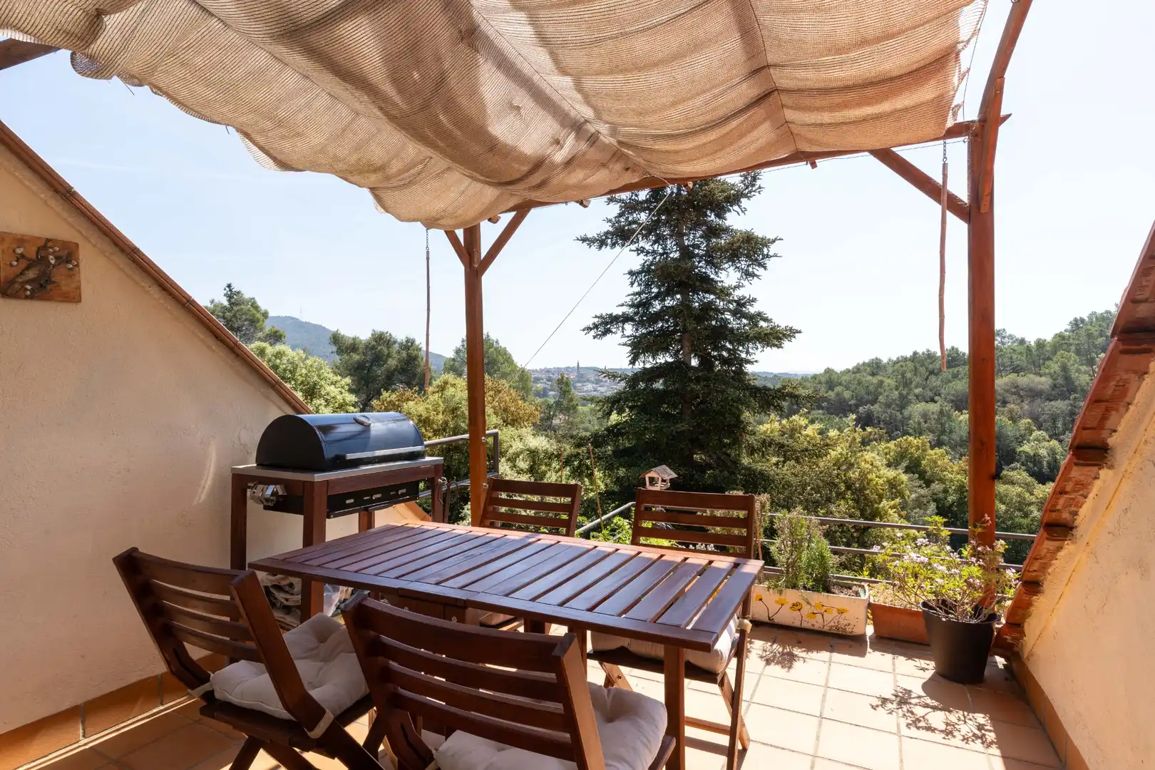 Terrassa de Casa o xalet en venda en Castellar del Vallès amb Aire condicionat, Calefacció i Jardí privat